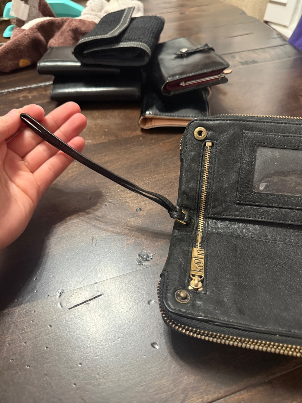 Kooba Black Wallet - Picture 5 of 11